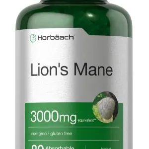 Lion's Mane Mushroom 3000 mg - 80 Softgels